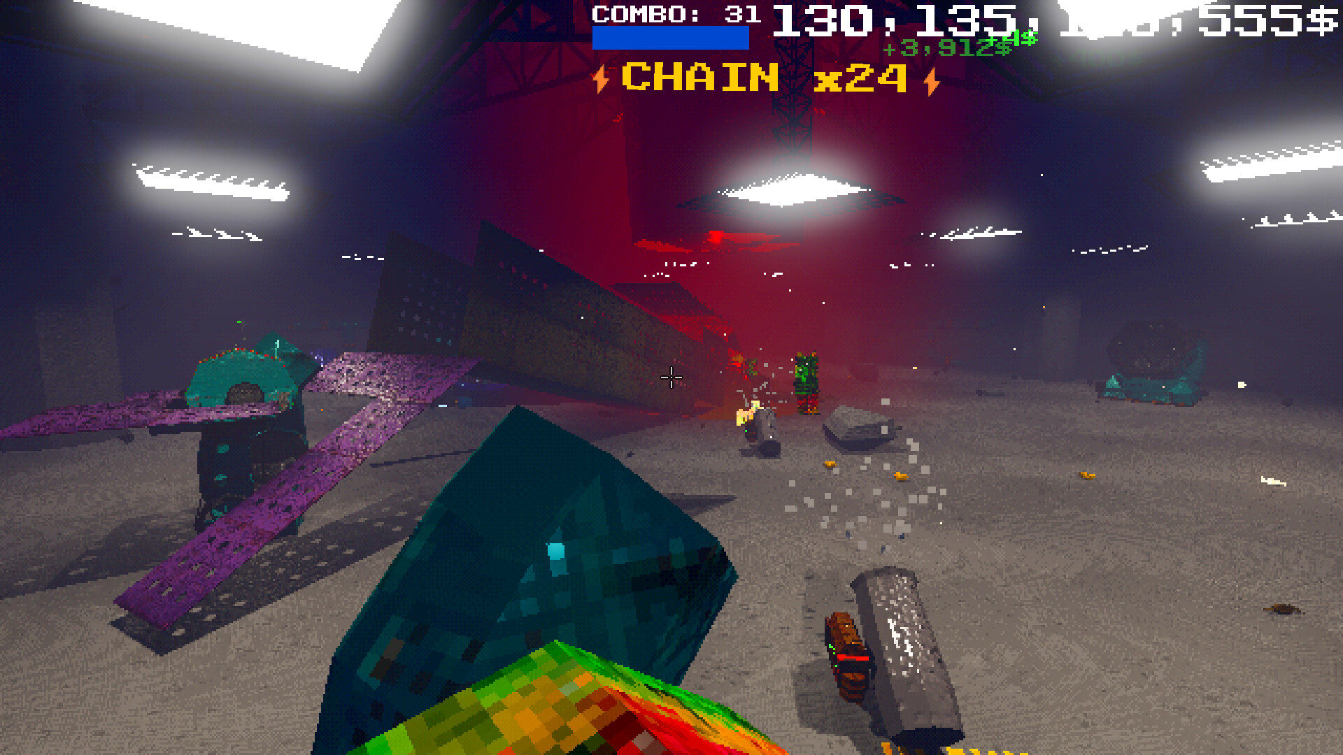 Official Project P.I.T.T. Steam screenshot of another industrial concrete facility view.