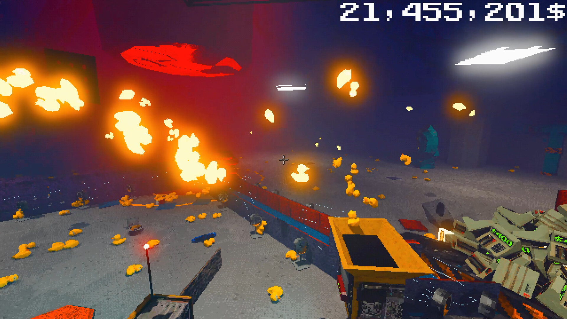 Official Project P.I.T.T. Steam screenshot of another industrial concrete facility view.